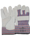 Chrome Candy Stripe Wrist Gloves