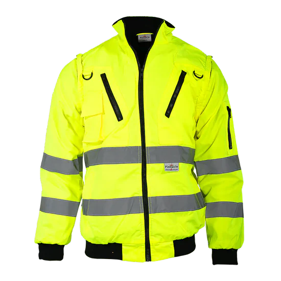 Pinnacle Reflective Bunny Jacket - Orange