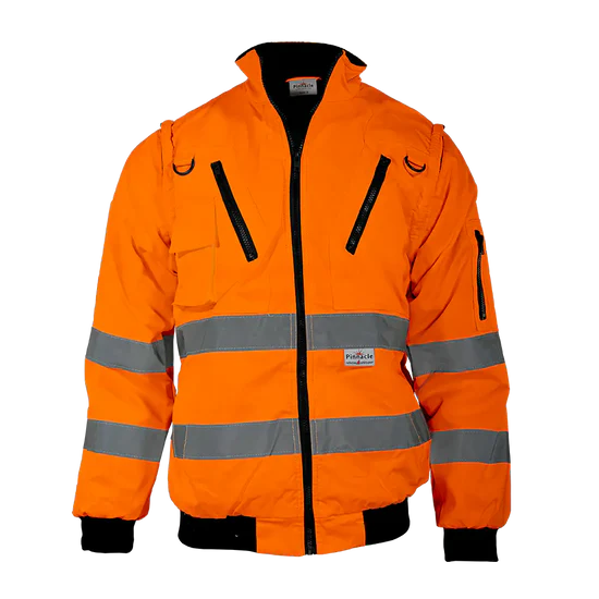 Pinnacle Reflective Bunny Jacket - Orange