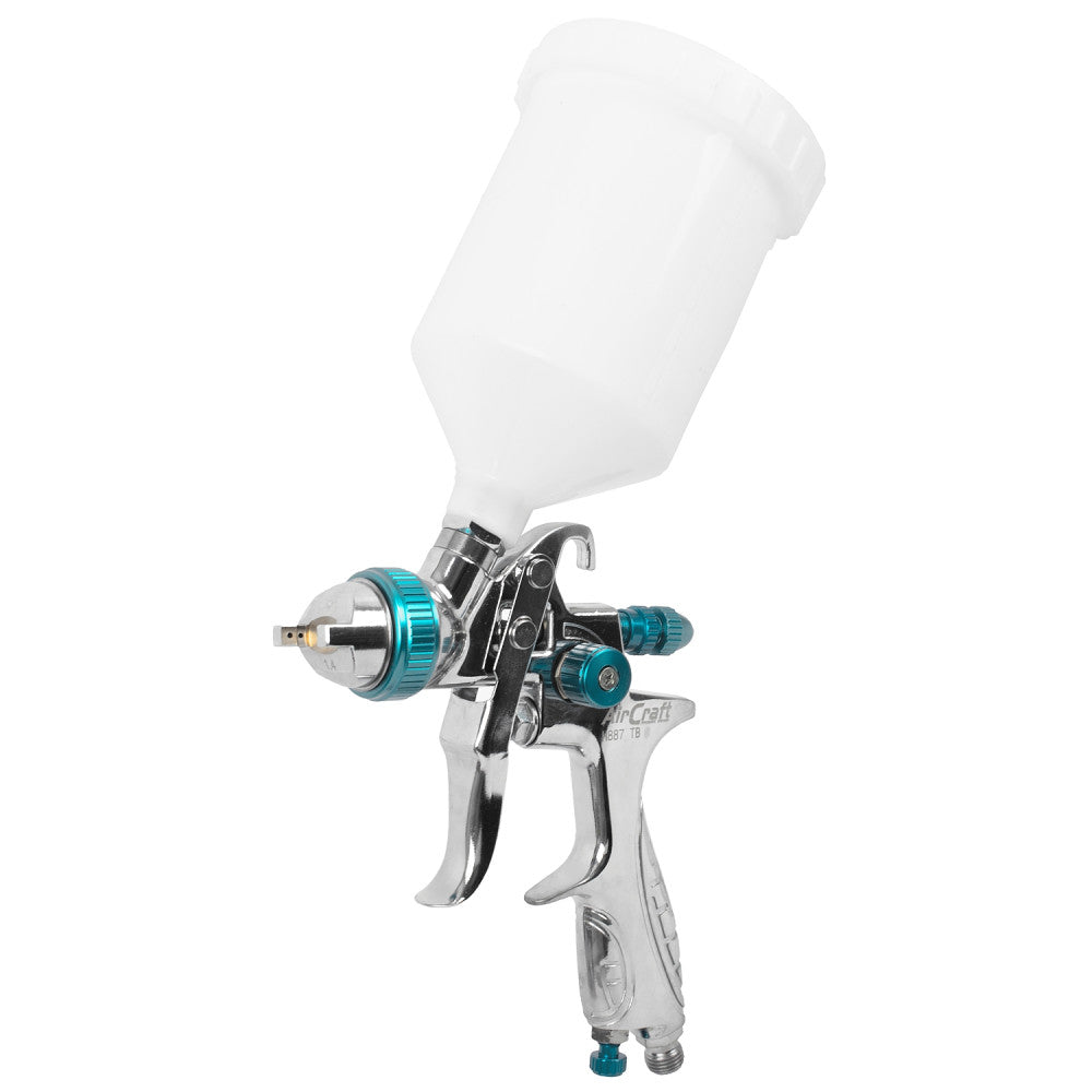 Spray Gun Hvlp 1.4mm Nozzle 600cc Plastic Cup
