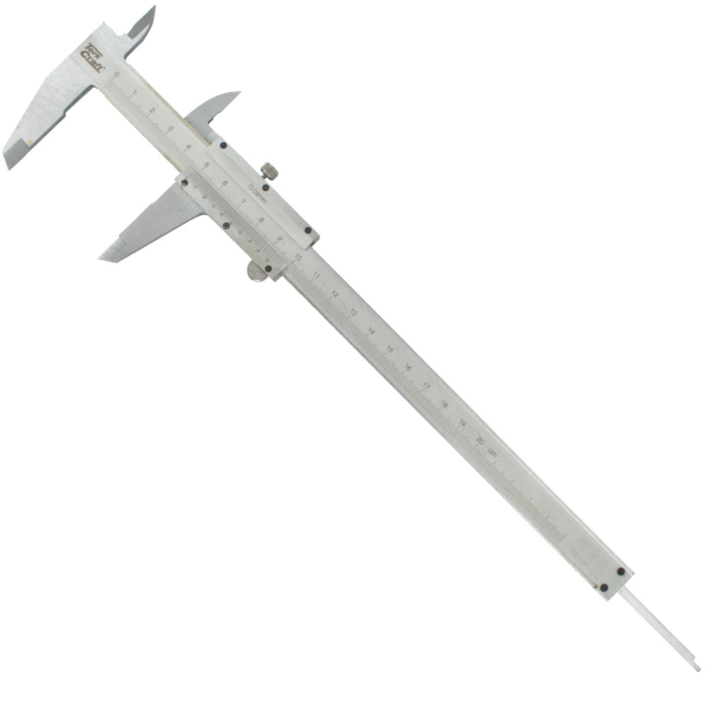 Vernier 200mm Carbon Steel 0.02mm Acc. Metric