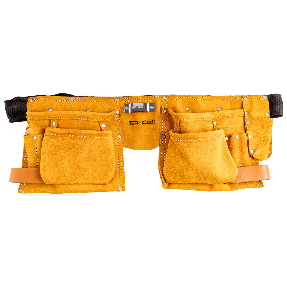 Large Prof.leather Tool Belt 11 Pocket