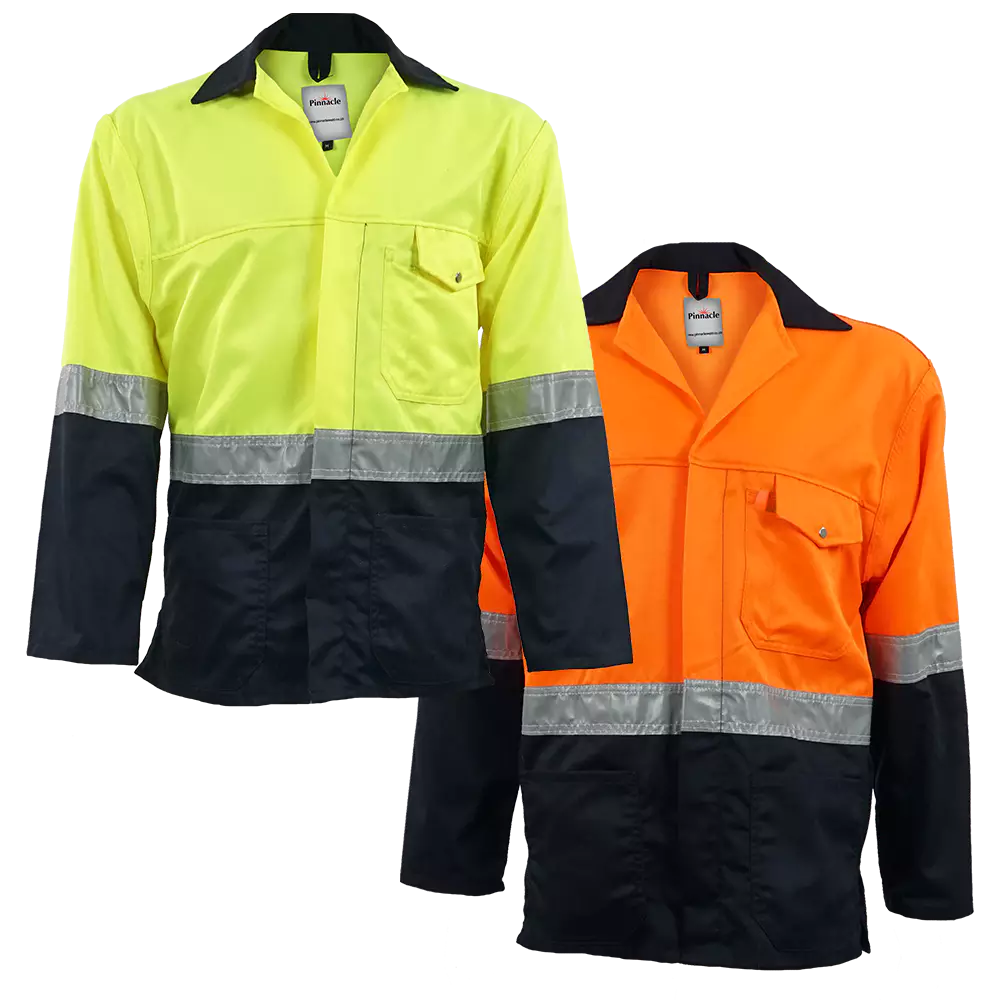 Pinnacle Reflective Jacket 65/35 Polycotton