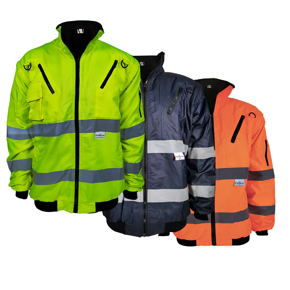 Pinnacle Reflective Bunny Jacket - Orange