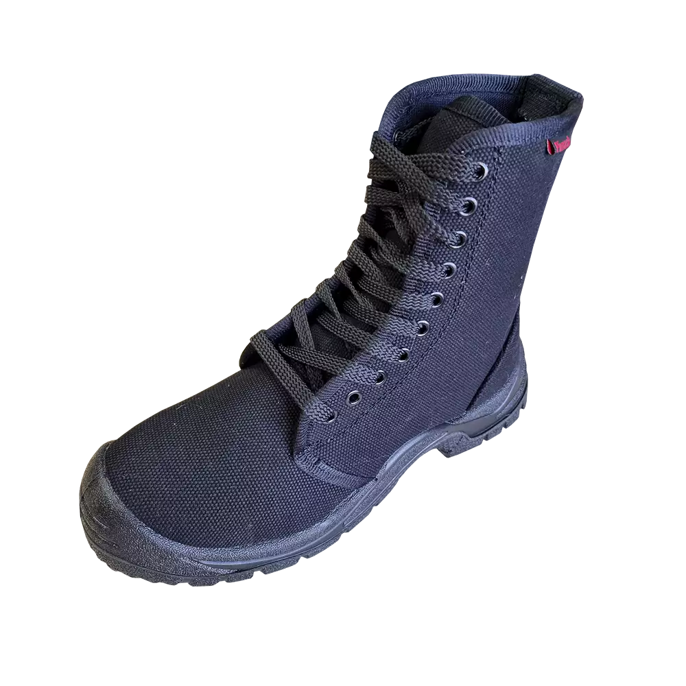 Pinnacle Clobber Security Combat Canvas Boot