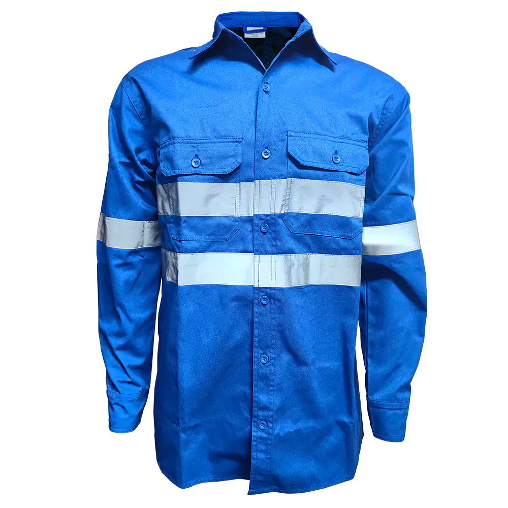Pinnacle Vented Reflective Mining Shirt