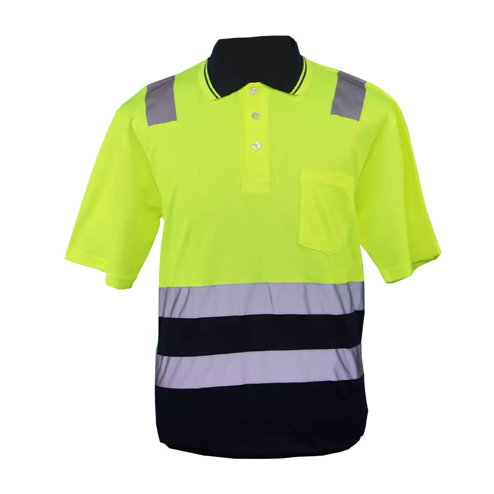 Pinnacle Two Tone Hiviz Golf Shirt