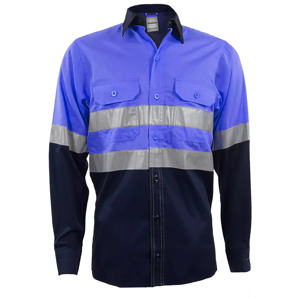 Pinnacle Vented Reflective Mining Shirt
