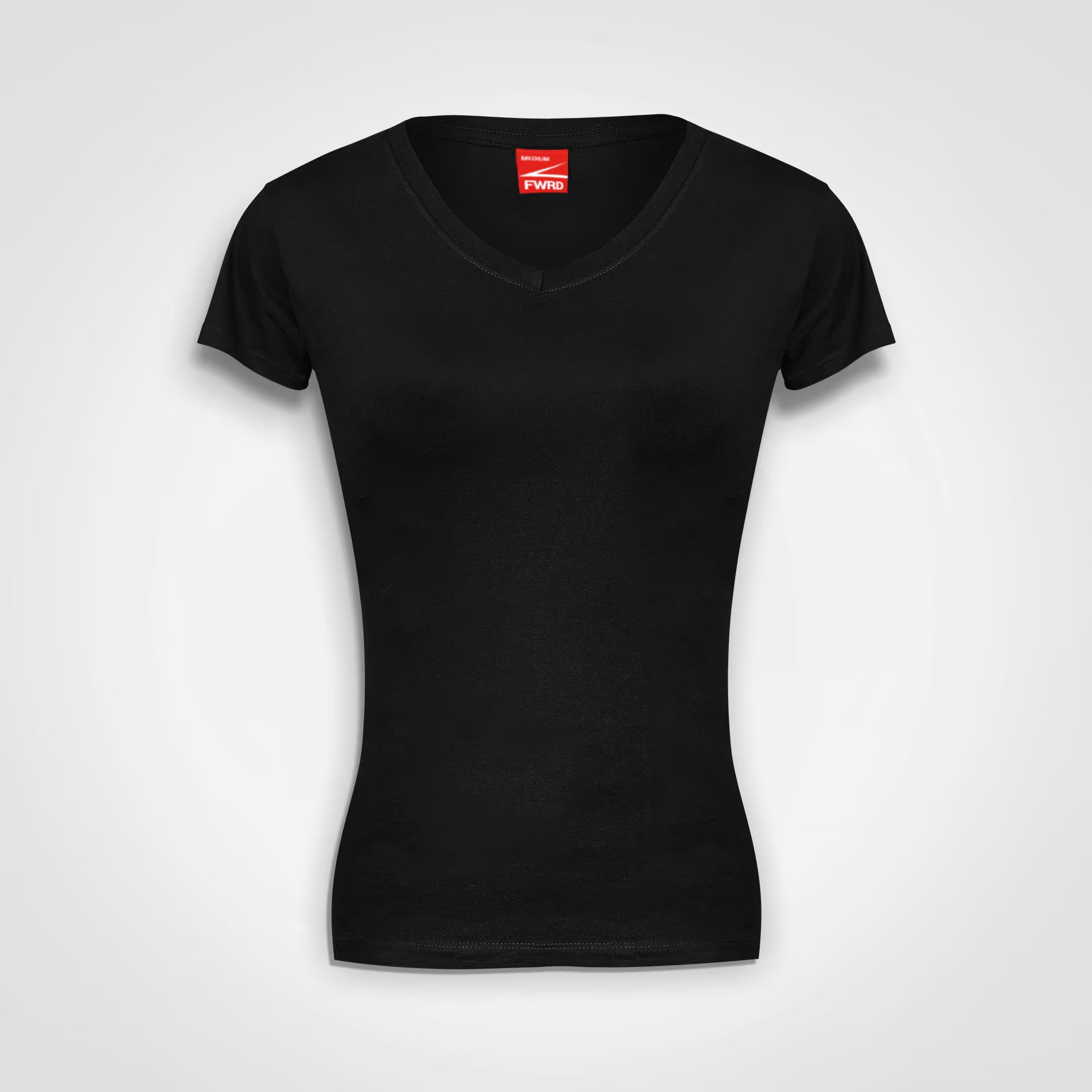 Ladies Fitted V-Neck T-Shirt - FWRD